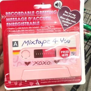 Pink Recordable Cassette